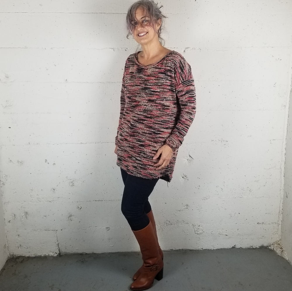 Colorful tunic dress